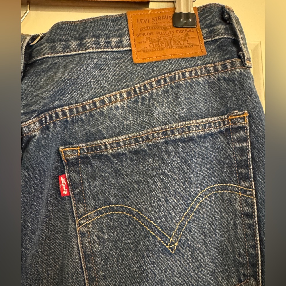 Levi Premium Denim Blue Skirt View 5